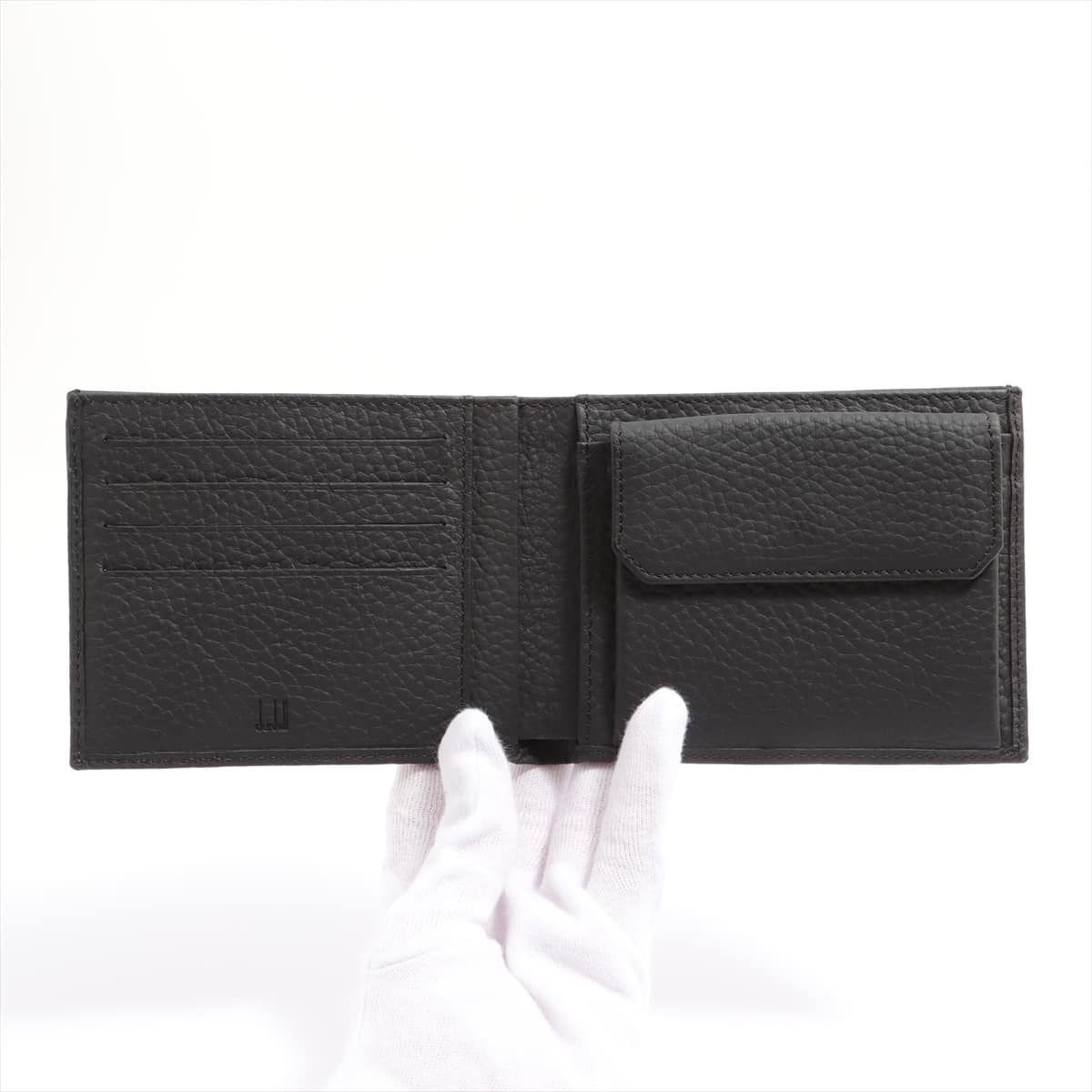 Dunhill Leather Wallet Black