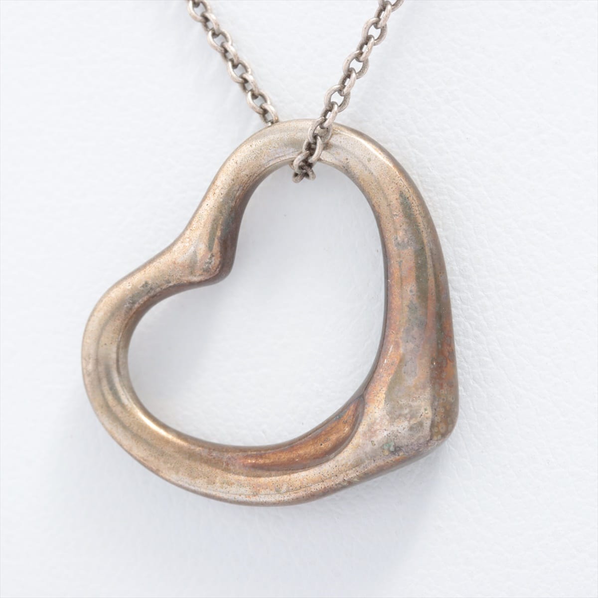 Tiffany Open Heart Necklace 925 Silver