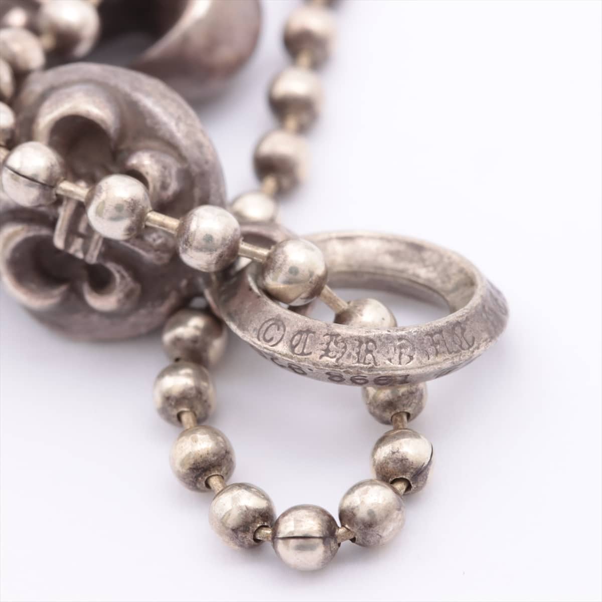 Chrome Hearts 1 ball BS Flare Necklace 925 17.4g
