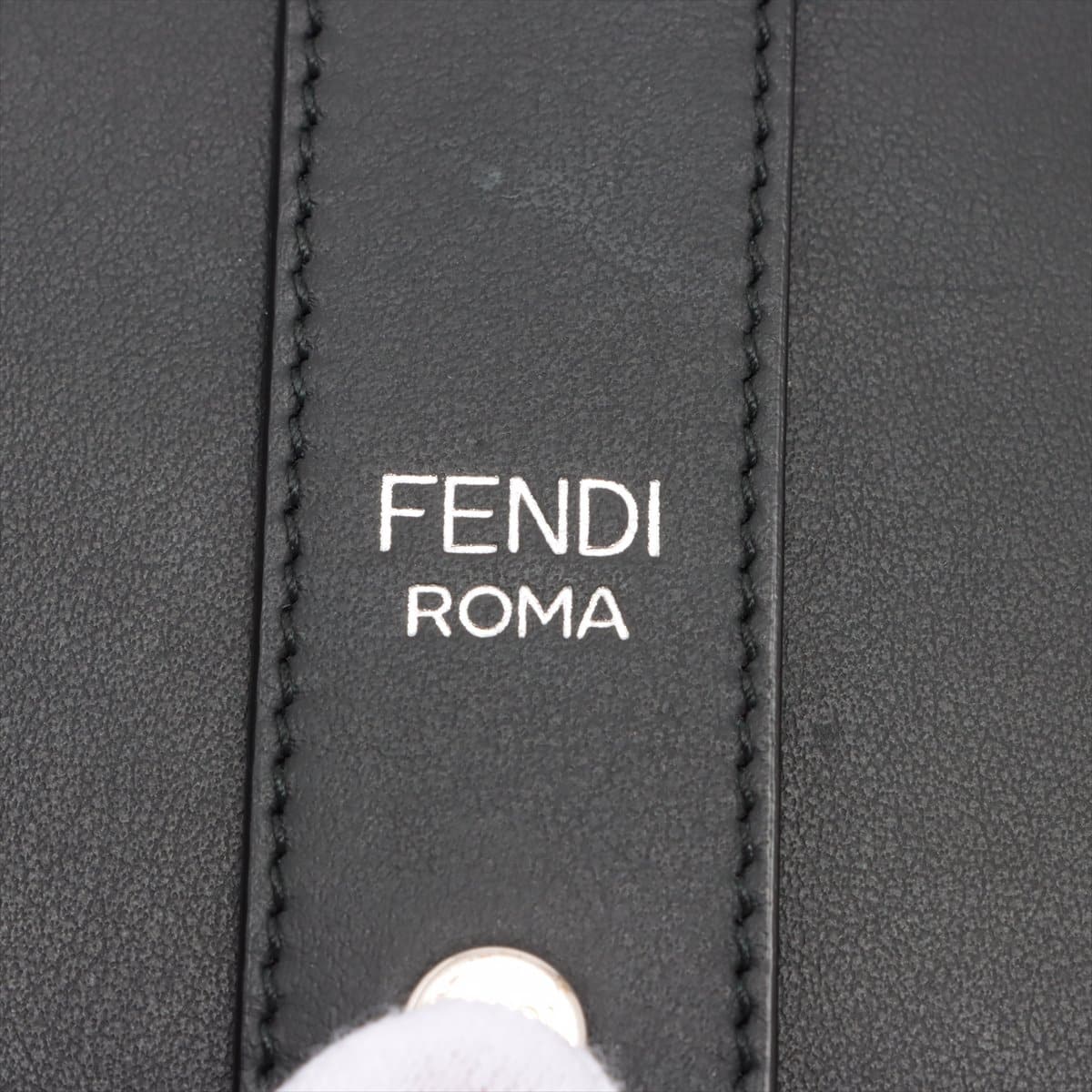 Fendi 7AR508 Name Tag GP & leather Black