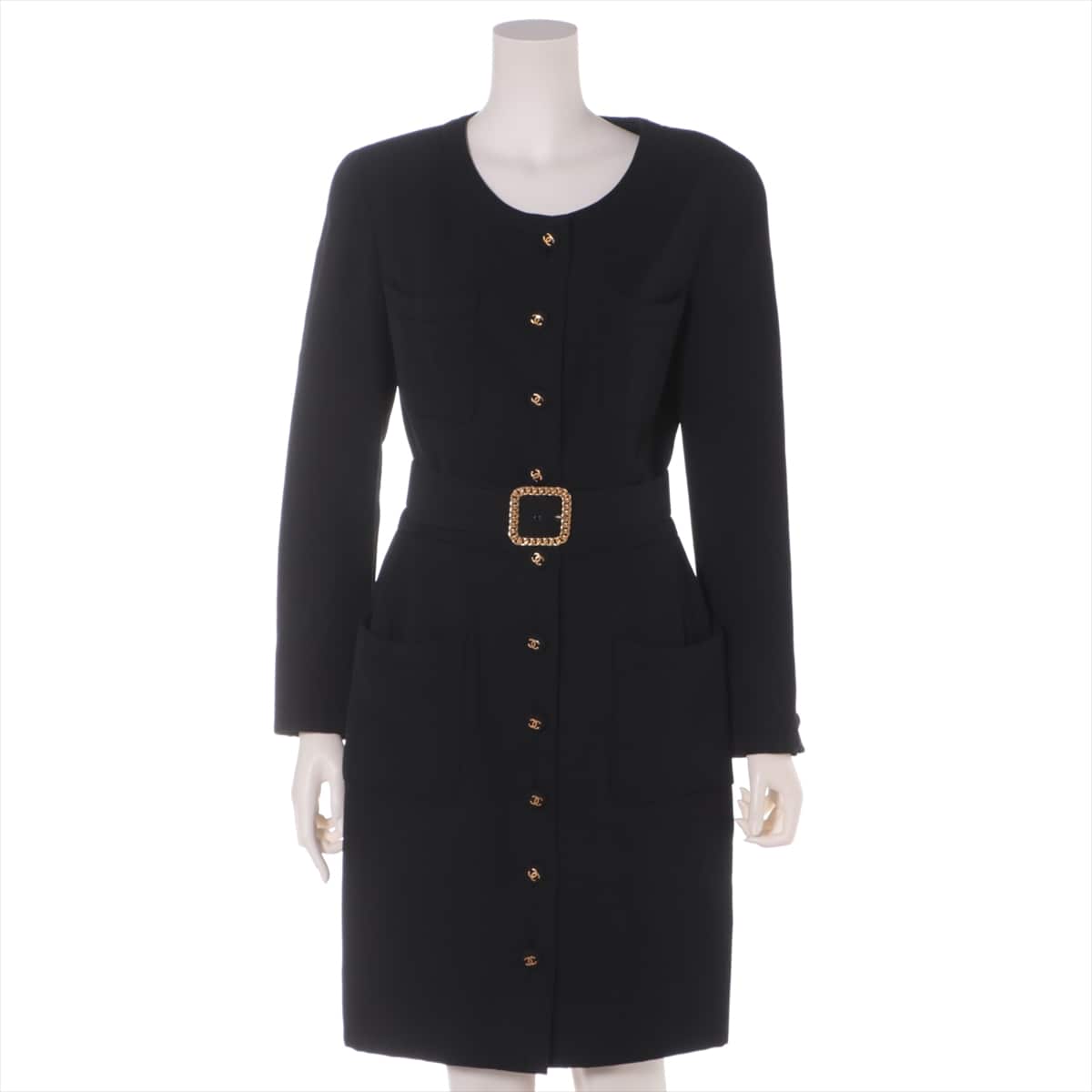 Chanel Unknown material Dress Unknown size Ladies' Black No sign tag