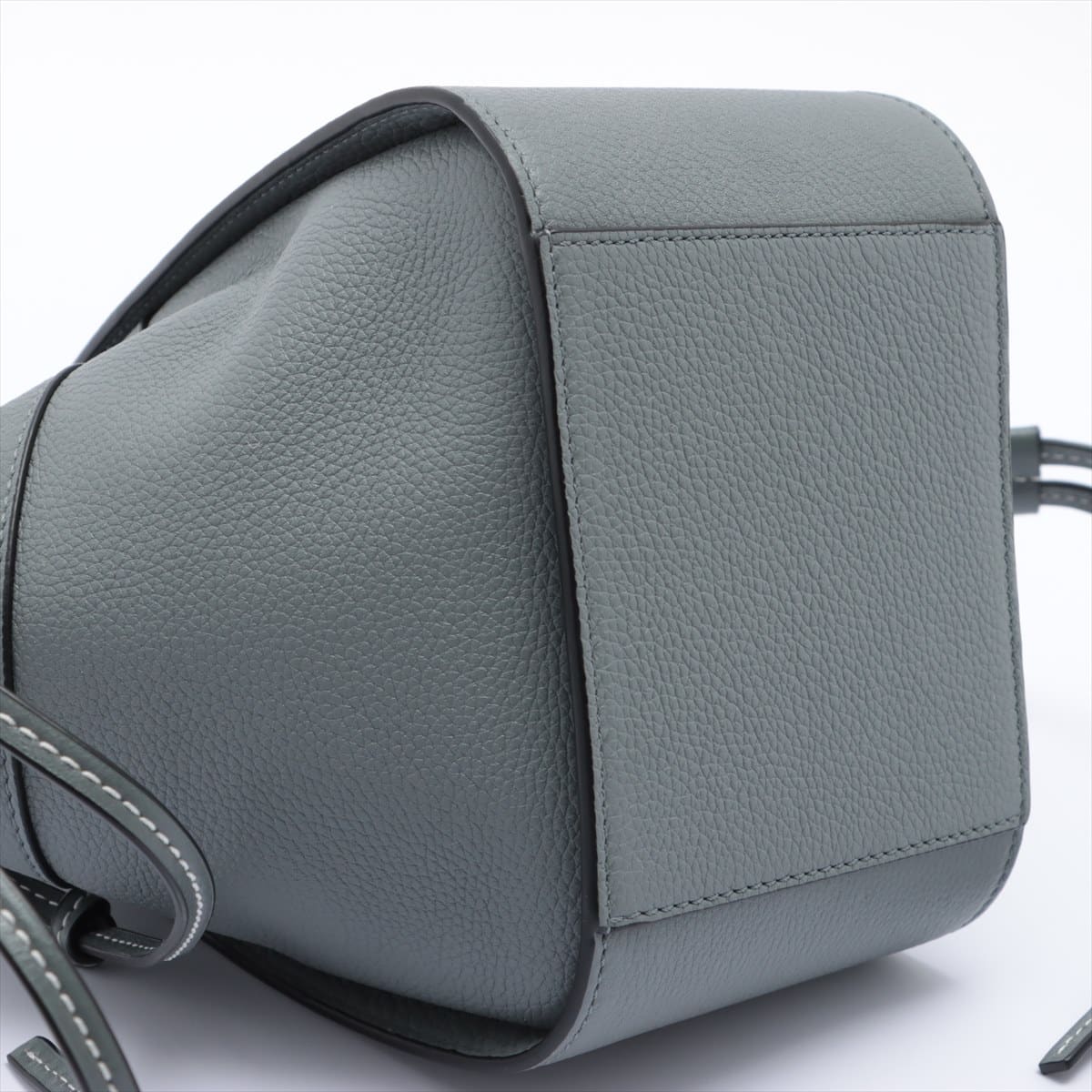 Loewe Hammock Drawstring mini Leather 2way handbag Grey