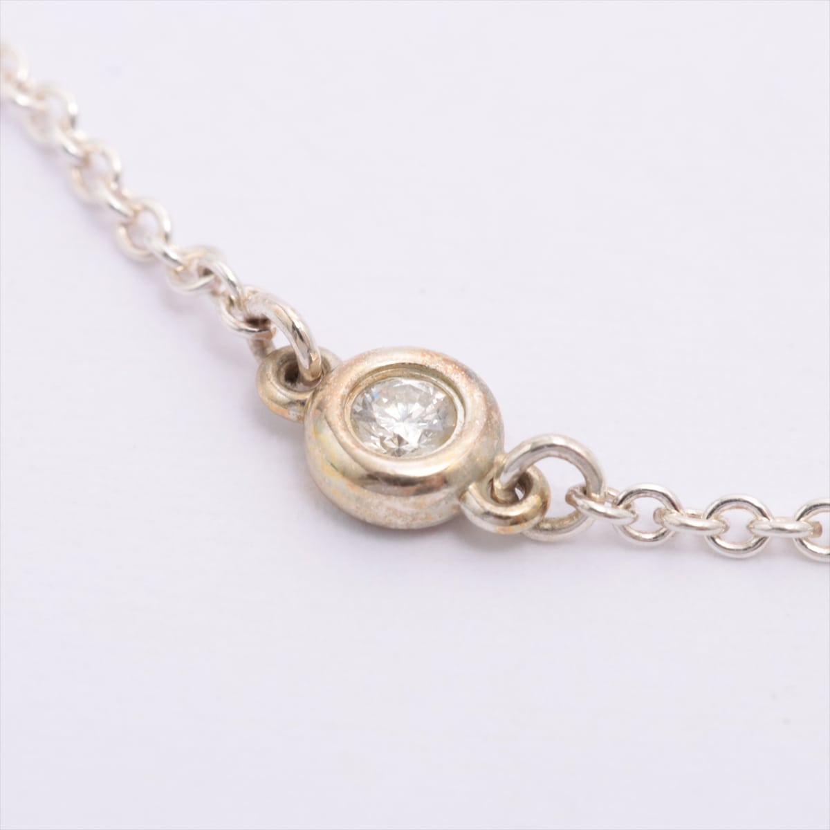 Tiffany By the Yard 1P Bracelet 925 1.0g Silver