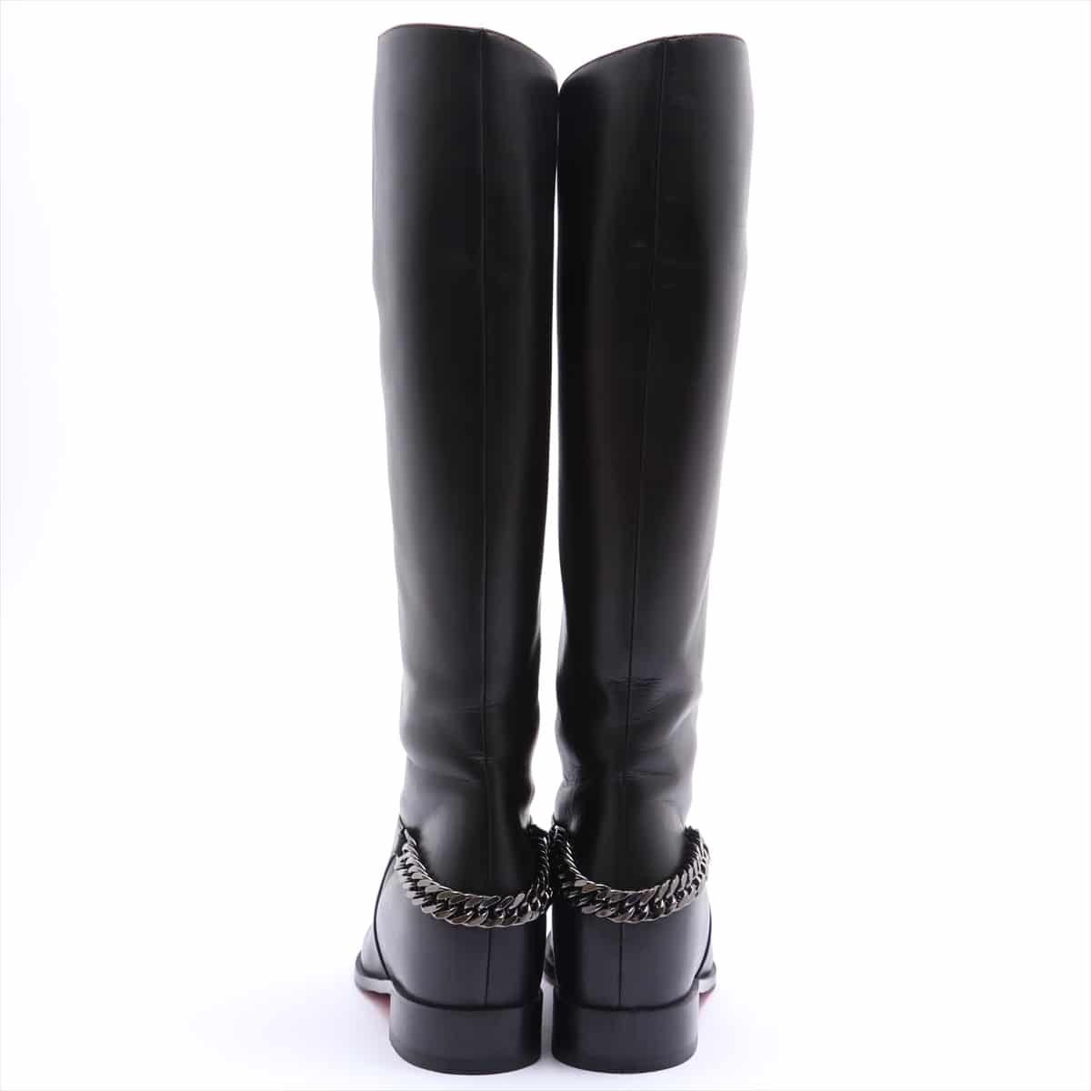 Christian Louboutin Leather Long boots 37 Ladies' Black 3130073