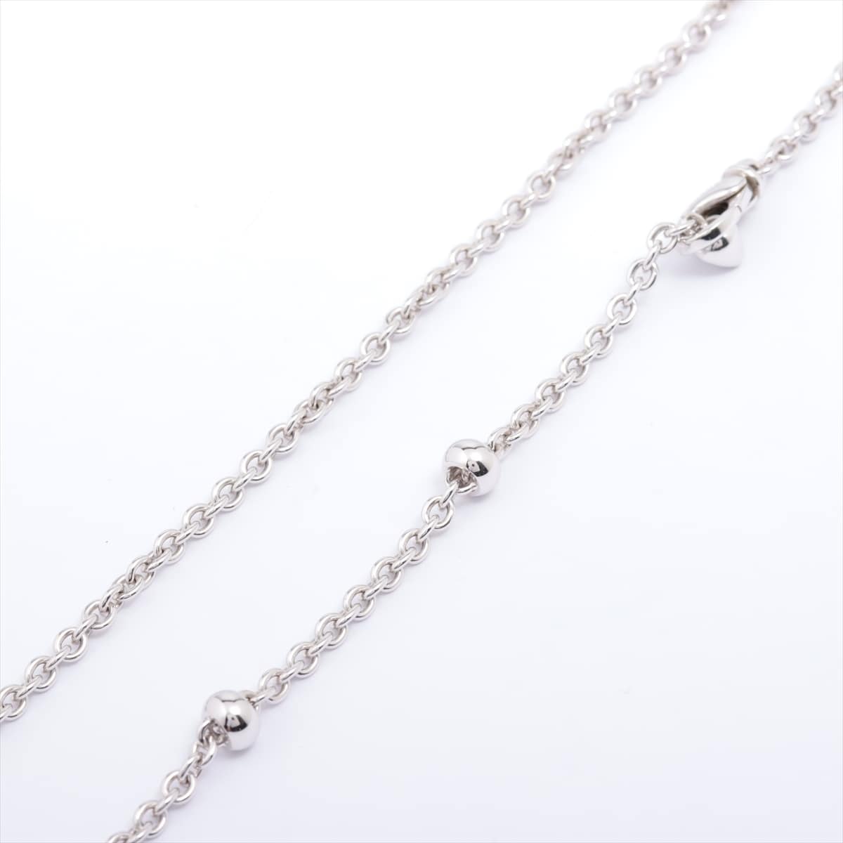 Bvlgari Tondo Sakura Necklace 750×SS 33.4g Gold × Silver