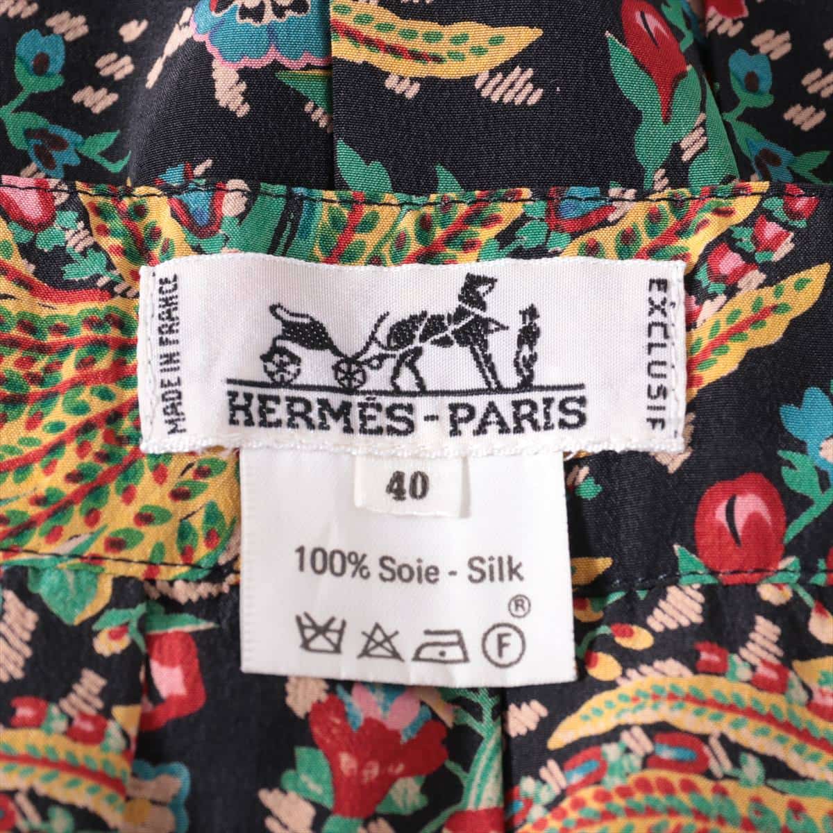 Hermès Silk Skirt 40 Ladies' Multicolor