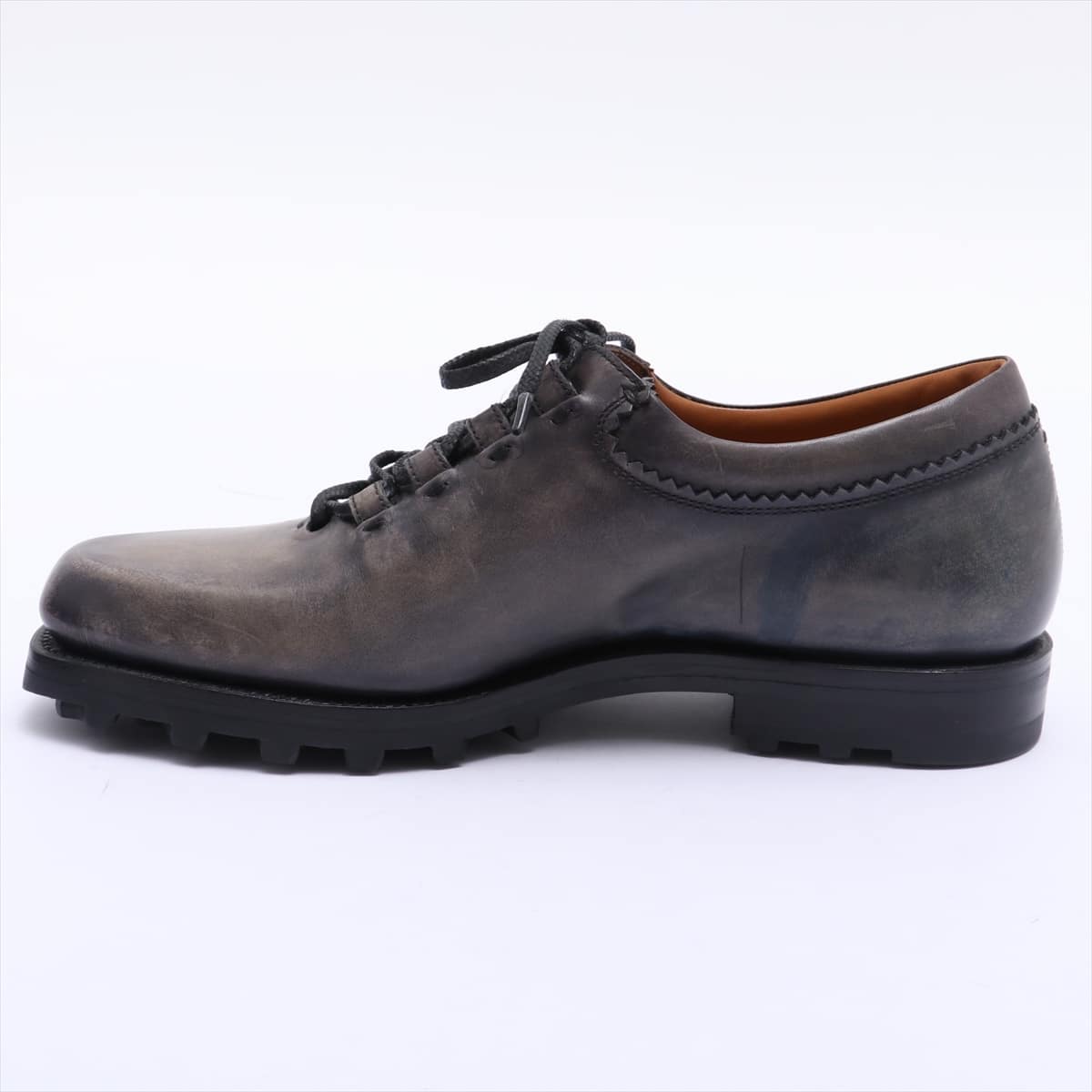 Berluti Leather Shoes 6.5 Men's Grey New Ultima Udine