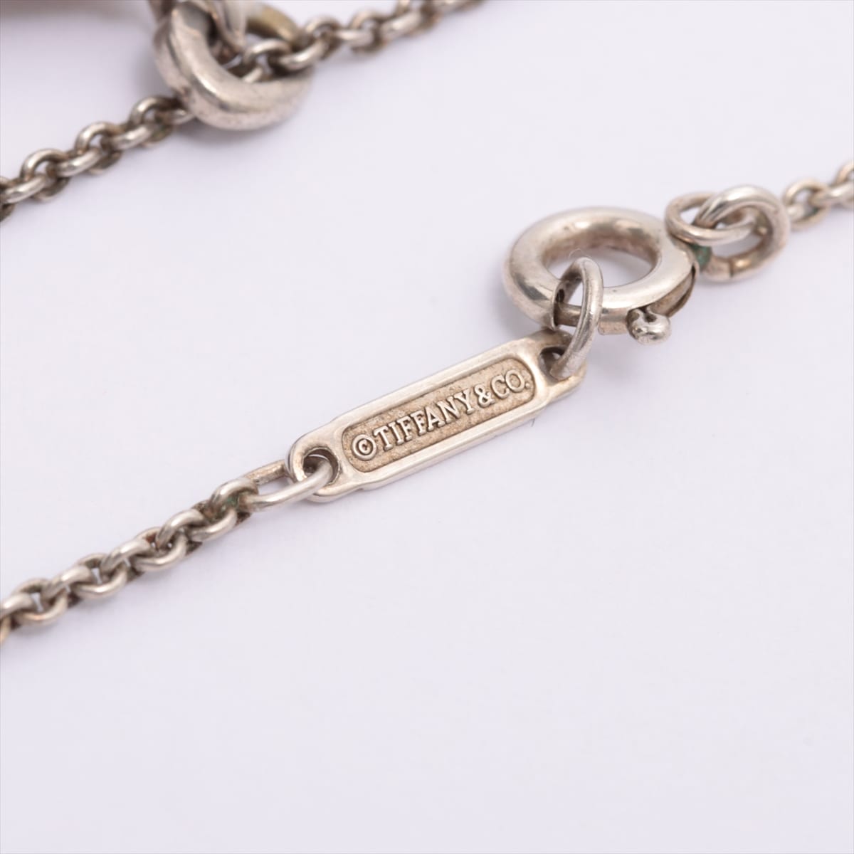 Tiffany Atlas Cube Necklace 925 7.5g Silver