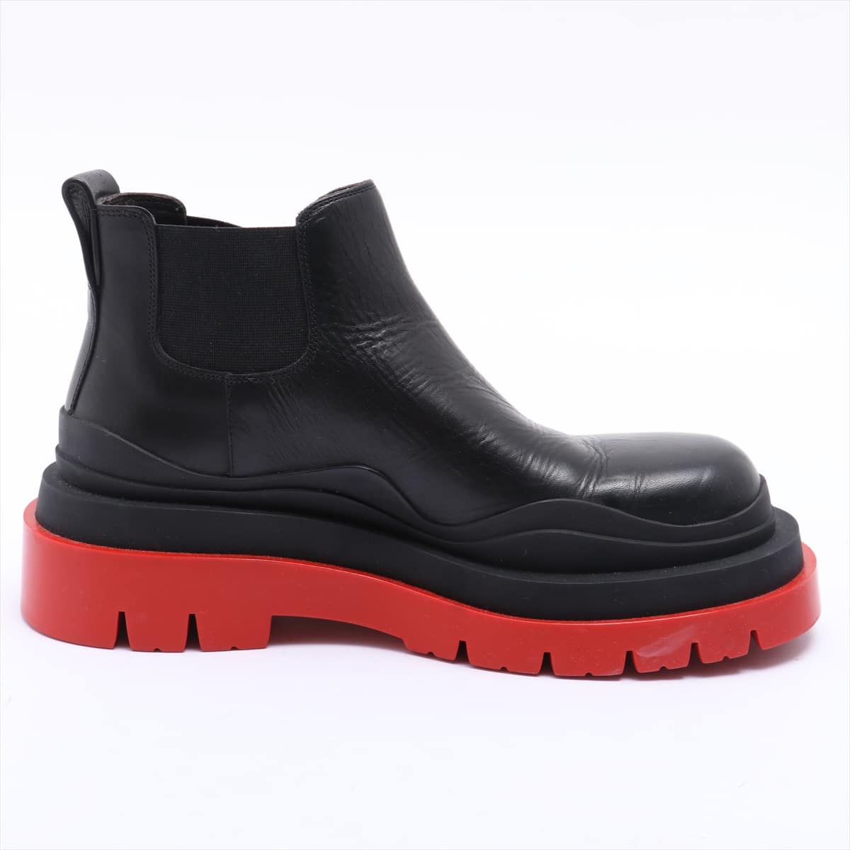 Bottega Veneta 20AW Leather Side Gore Boots 37 Ladies' Black THE TIRE BOOTS