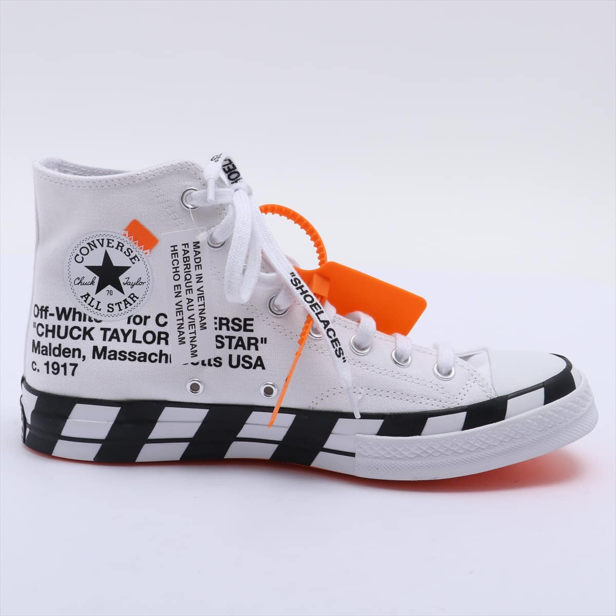 Off-White × Converse canvas High-top Sneakers 28cm Men's White 163862C