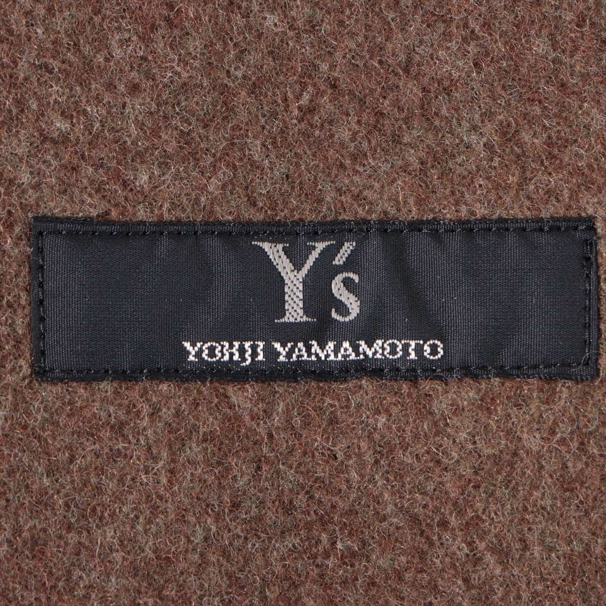Y's Wool & nylon coats 3 Men's Khaki  YK-J13-159