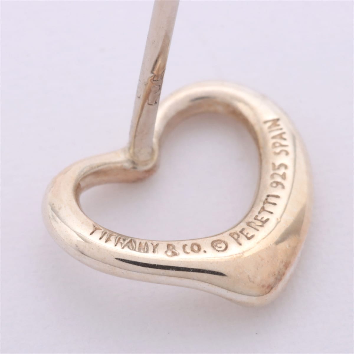 Tiffany Open Heart Piercing jewelry 925 Silver