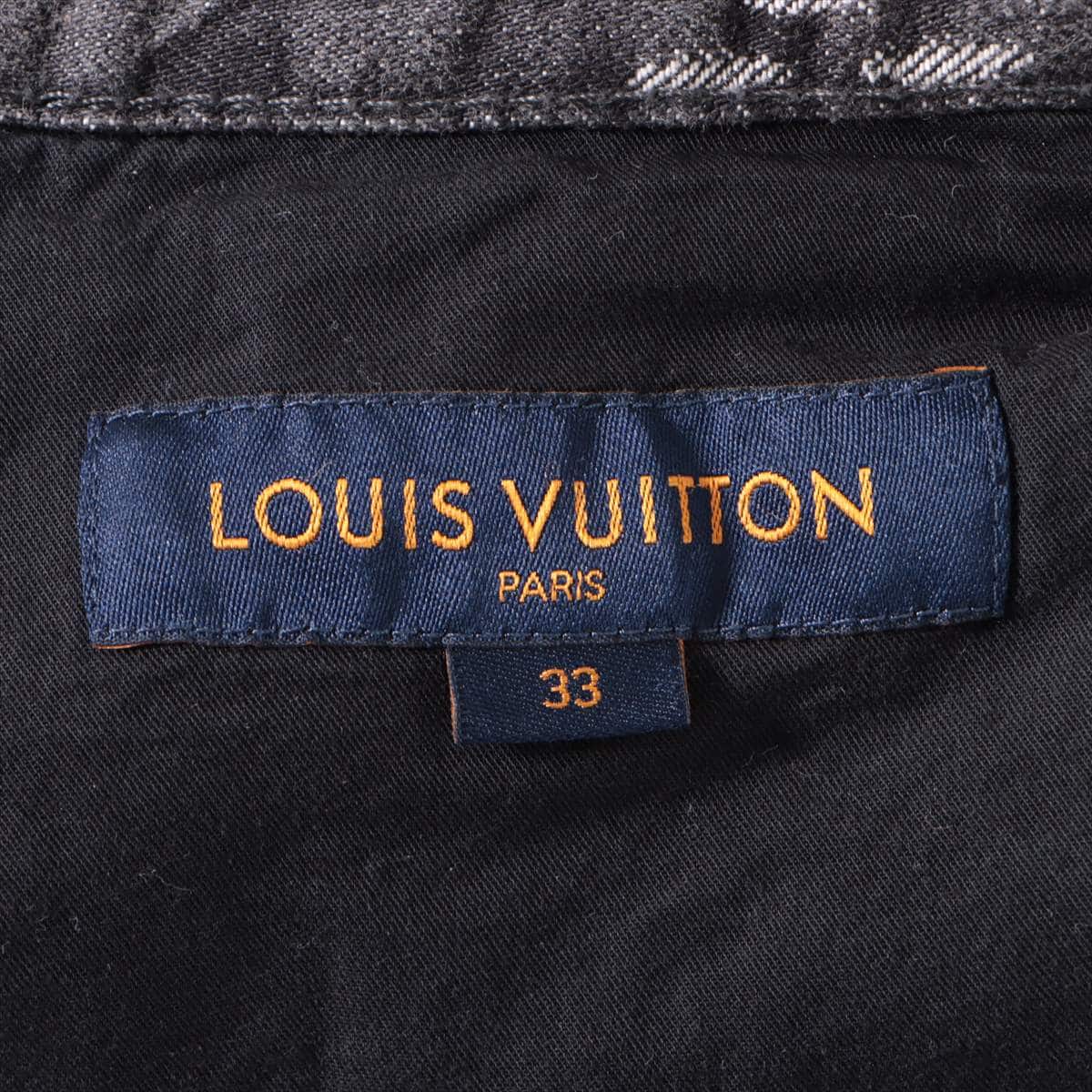 Louis Vuitton x NIGO 20AW Cotton Denim pants 33 Men's Grey  giant damier wave monogram