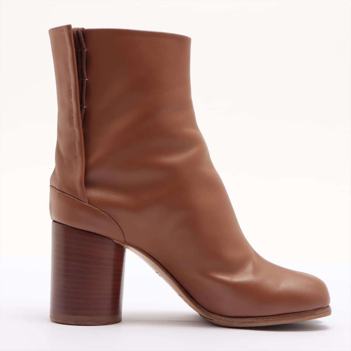 Maison Margiela TABI Leather Boots 37 Ladies' Brown S58WU0161