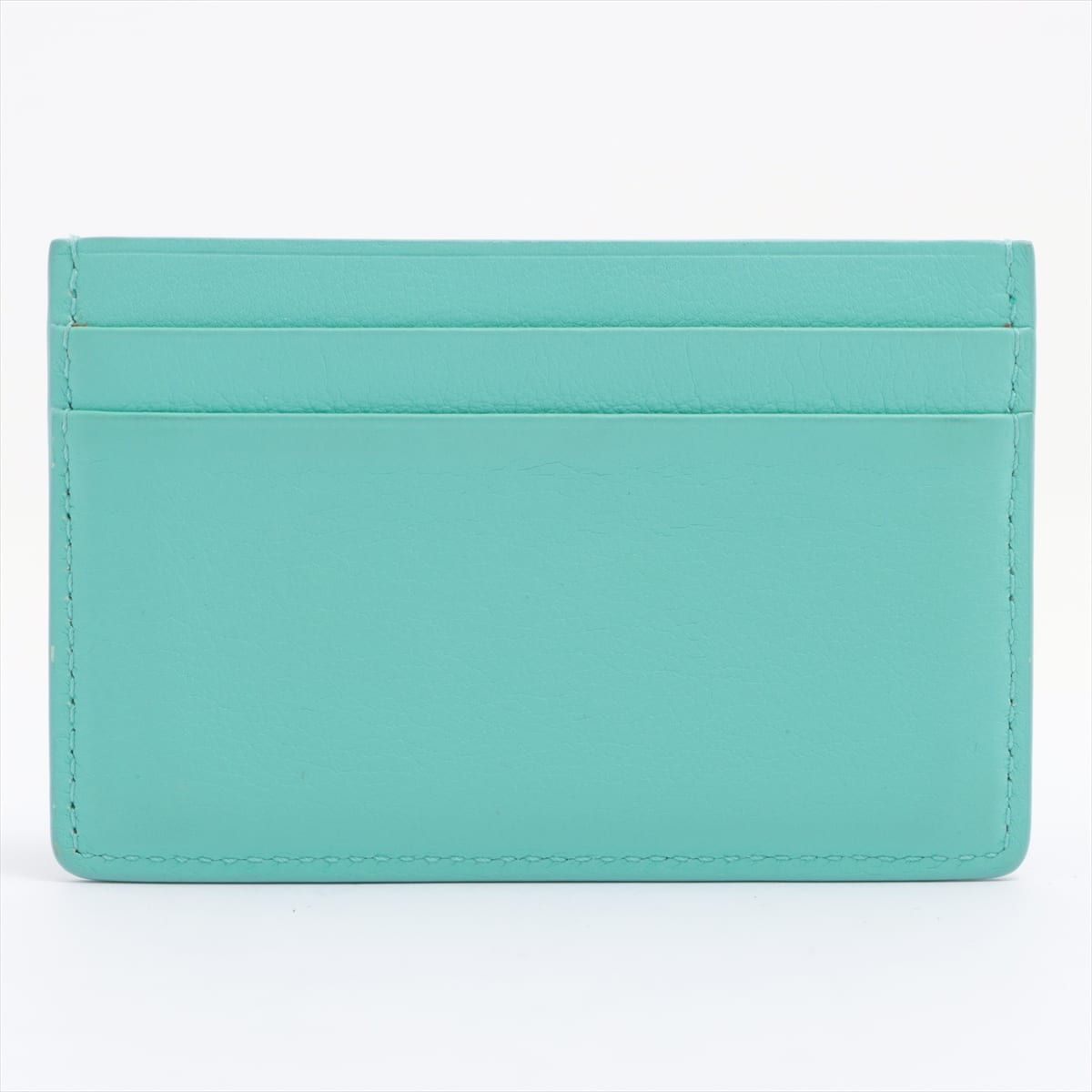 Tiffany Leather Pass case Tiffany blue