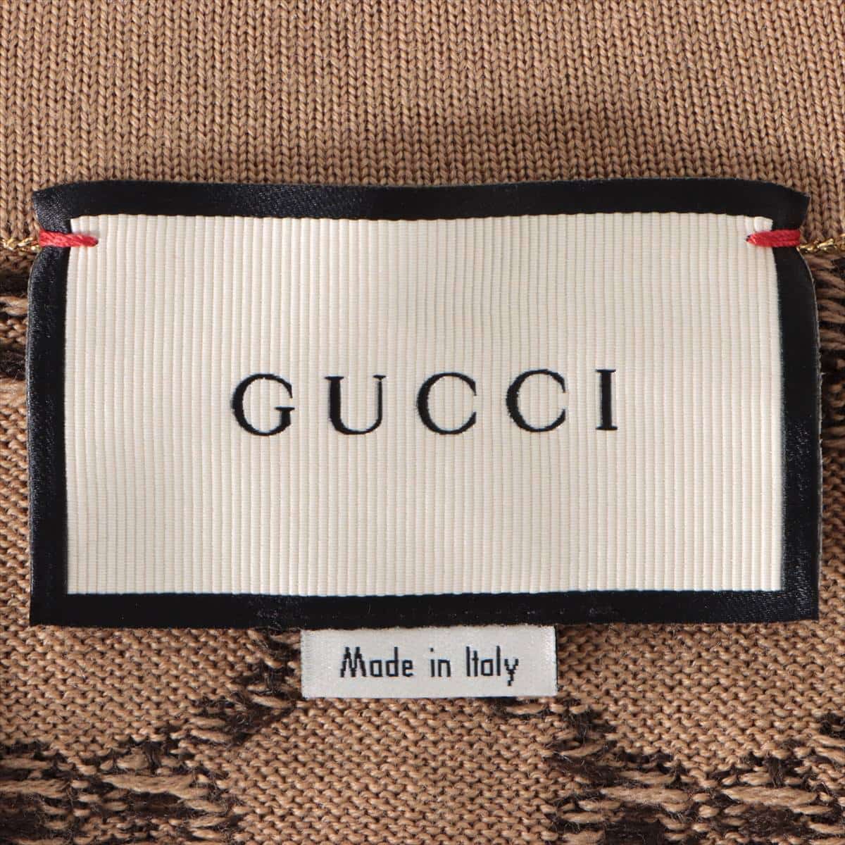 Gucci GG jacquard Wool Setup tops m/bottoms XS Ladies' Beige