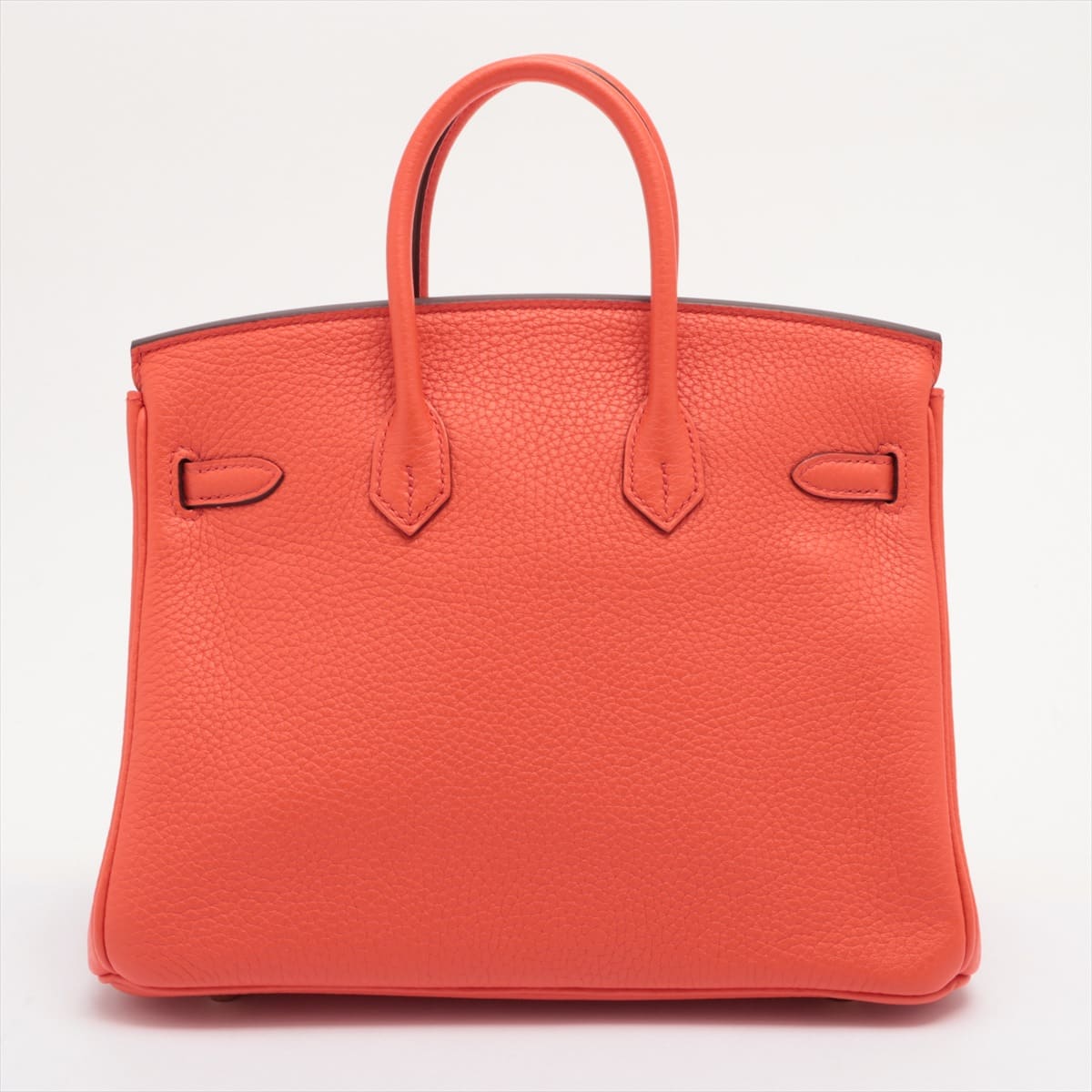 Hermès Birkin 25 Taurillon Clemence Orange poppy Gold Metal fittings T:2015