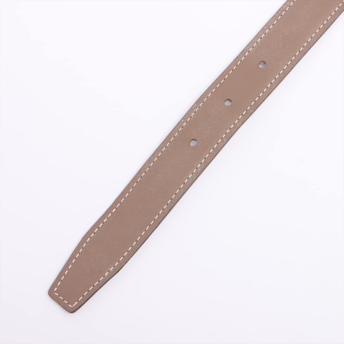 Hermès Constance H Belt C Engraving (2018) Belt GP & leather Brown