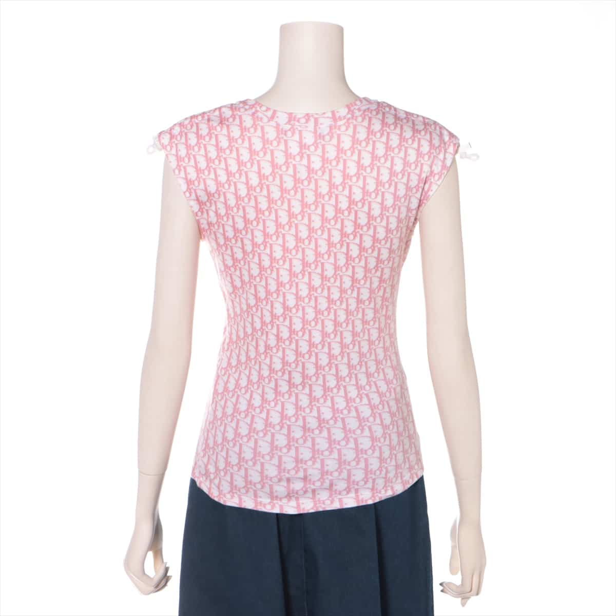 Christian Dior Trotter Cotton Tank top 36 Ladies' Pink  4P16155500
