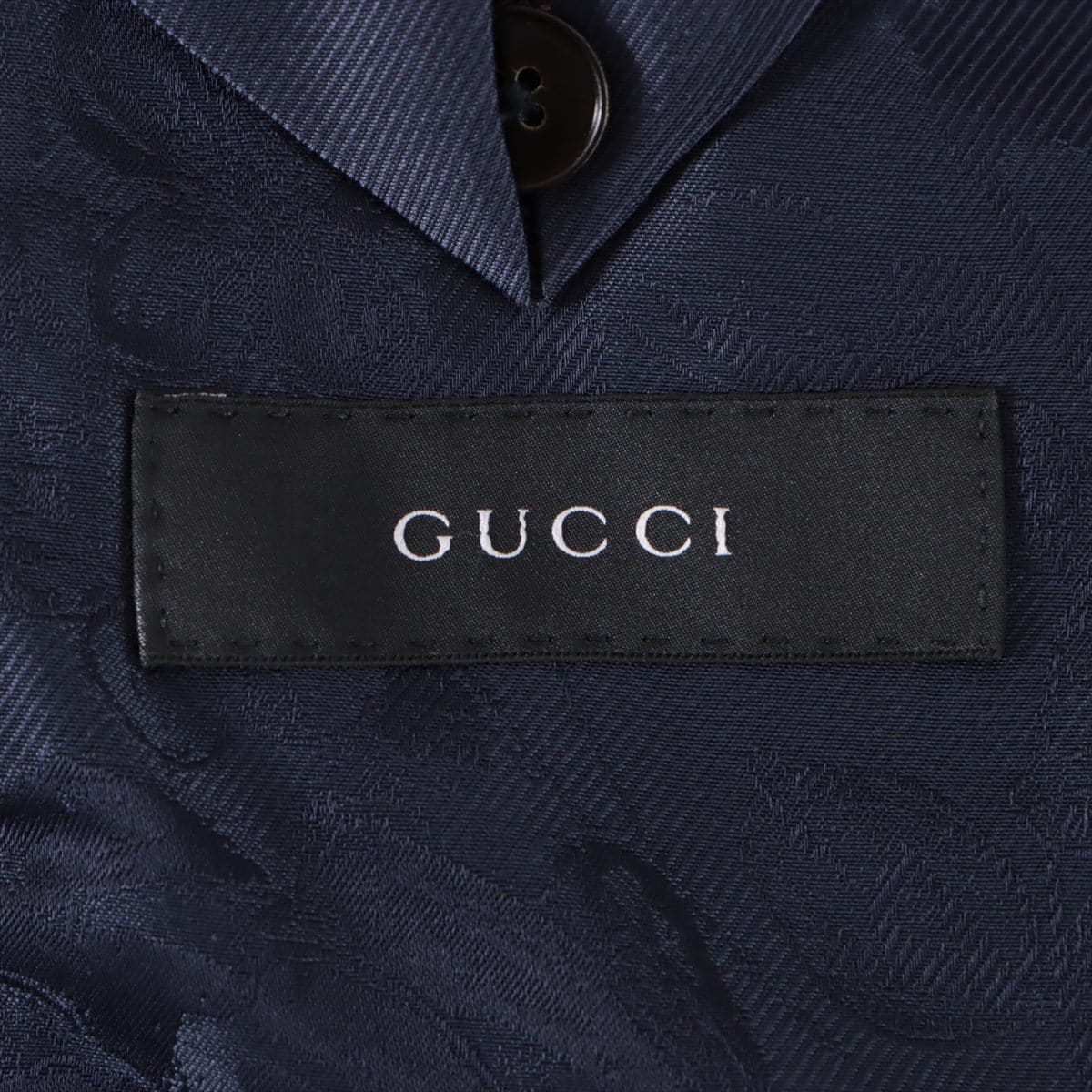 Gucci Wool & silk Setup 46R Men's Multicolor  296845/296272
