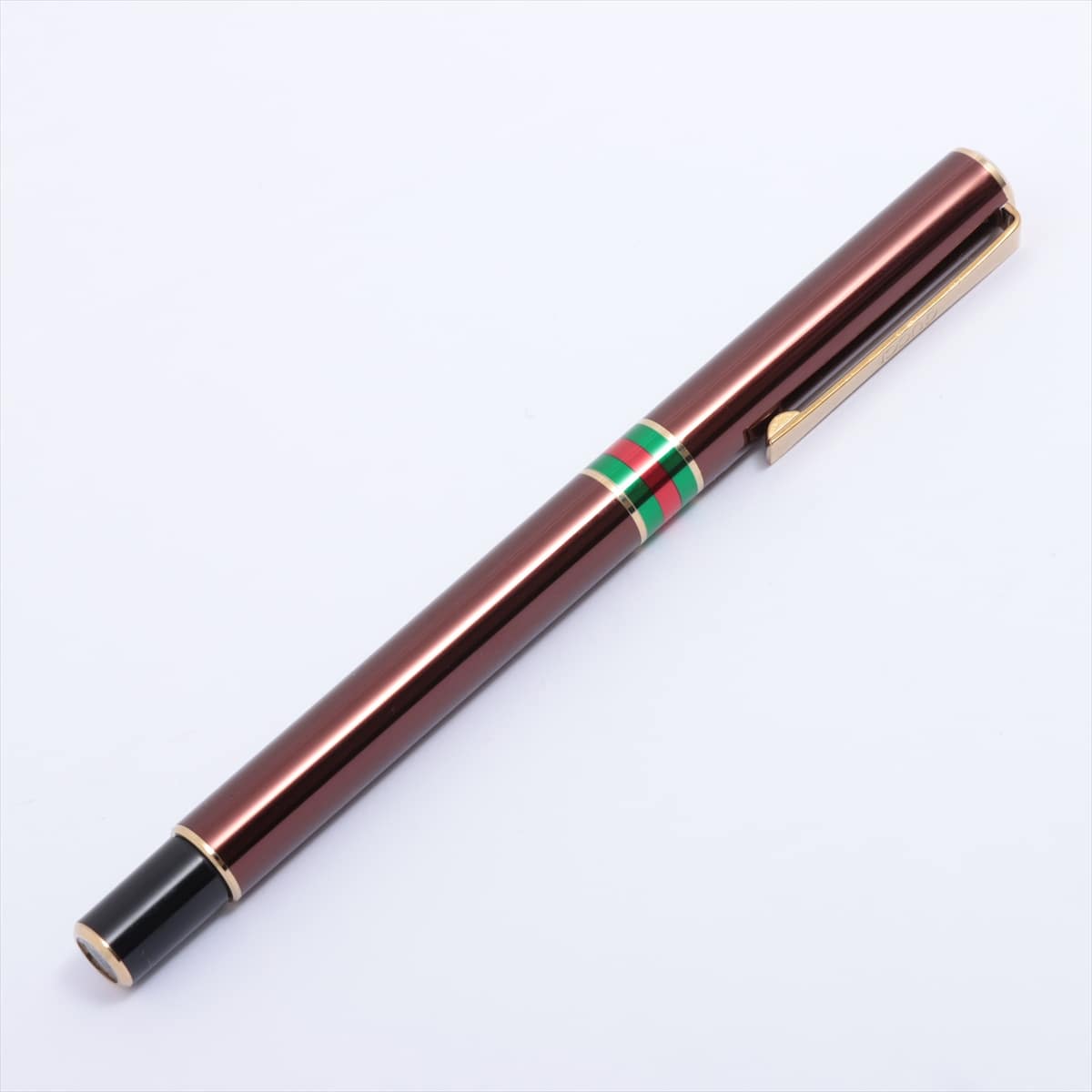 Gucci Sherry Line Fountain pen GP x resin Brown