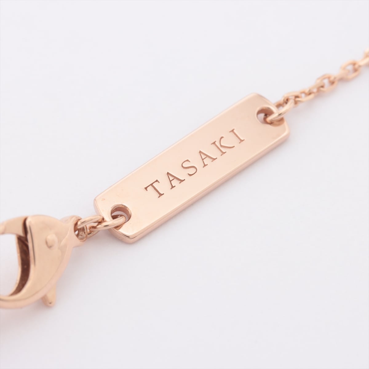 TASAKI Balance Signature Pearl Necklace 750(PG) 12.4g