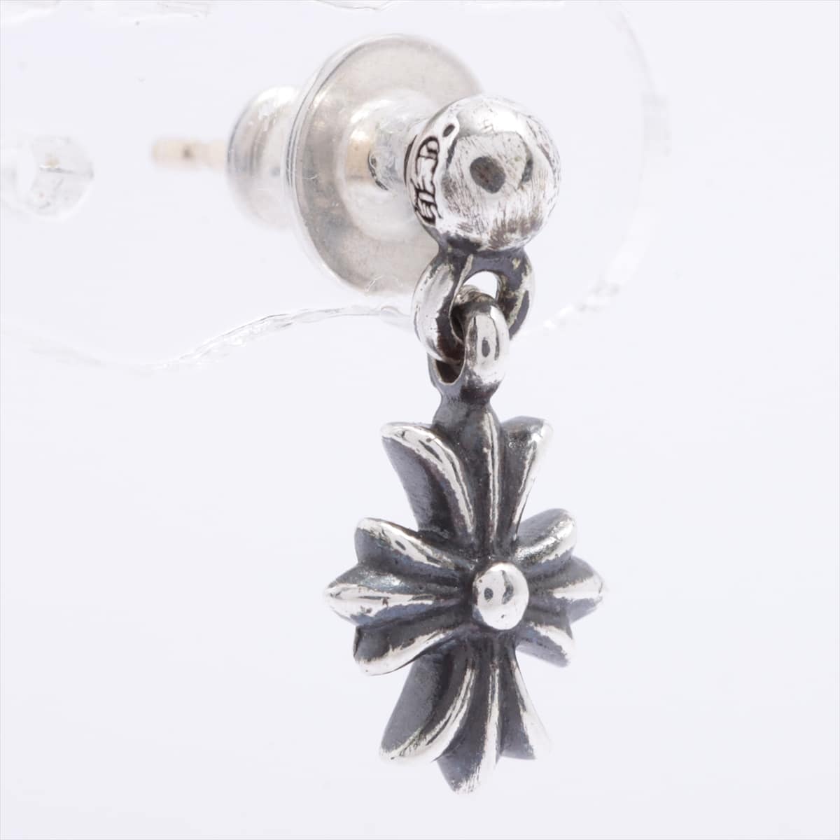 Chrome Hearts Tiny E CH plus Piercing jewelry (for one ear) 925×14K 1.3g With invoice
