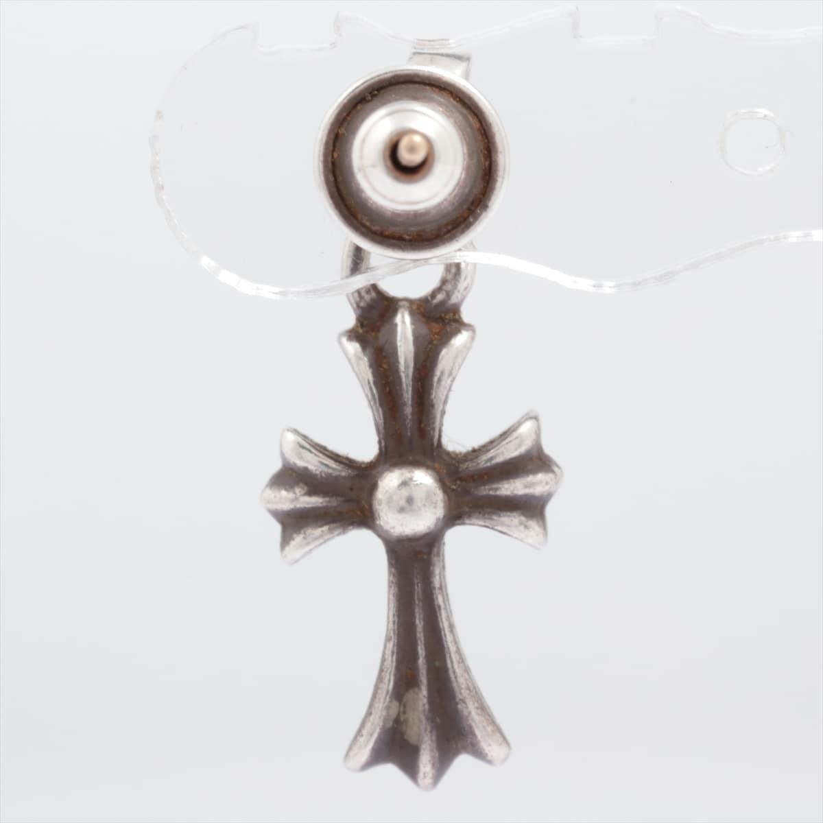 Chrome Hearts CH Cross Baby fat charms Piercing jewelry 925×14K 2.5g