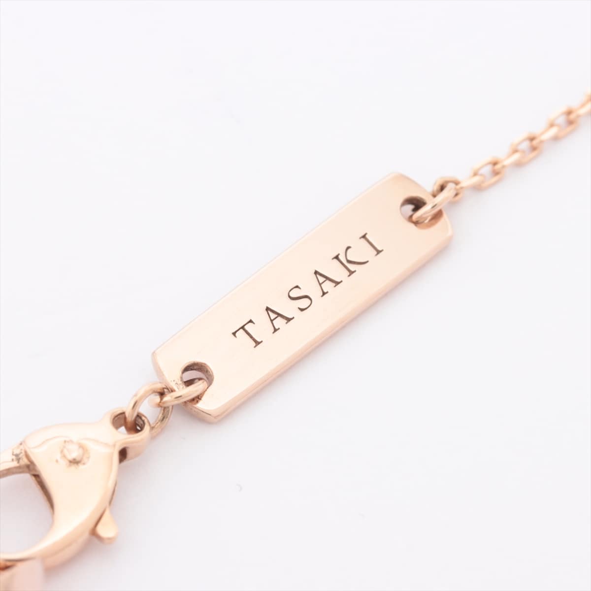 TASAKI Balance Signature Pearl Necklace 750(PG) 12.1g