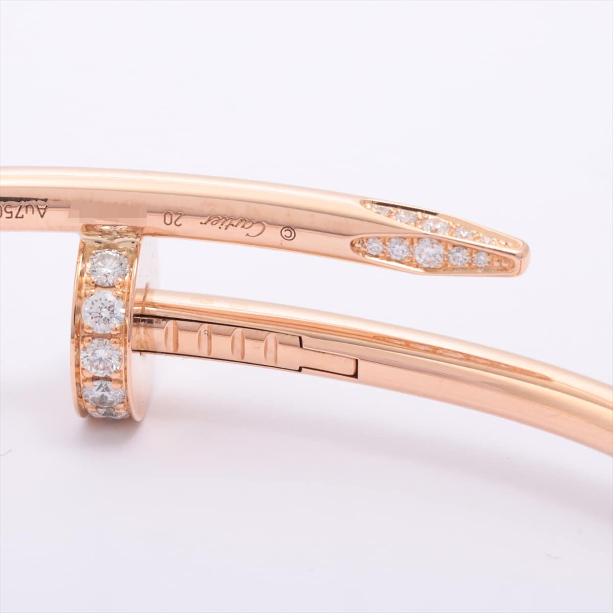 Cartier Juste un Clou diamond Bracelet 750(PG) 35.4g 20