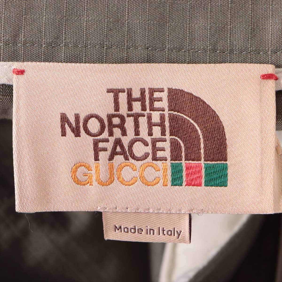 Gucci x North Face Cotton & nylon Short pants 46 Men's Khaki  643129 Cargo pants