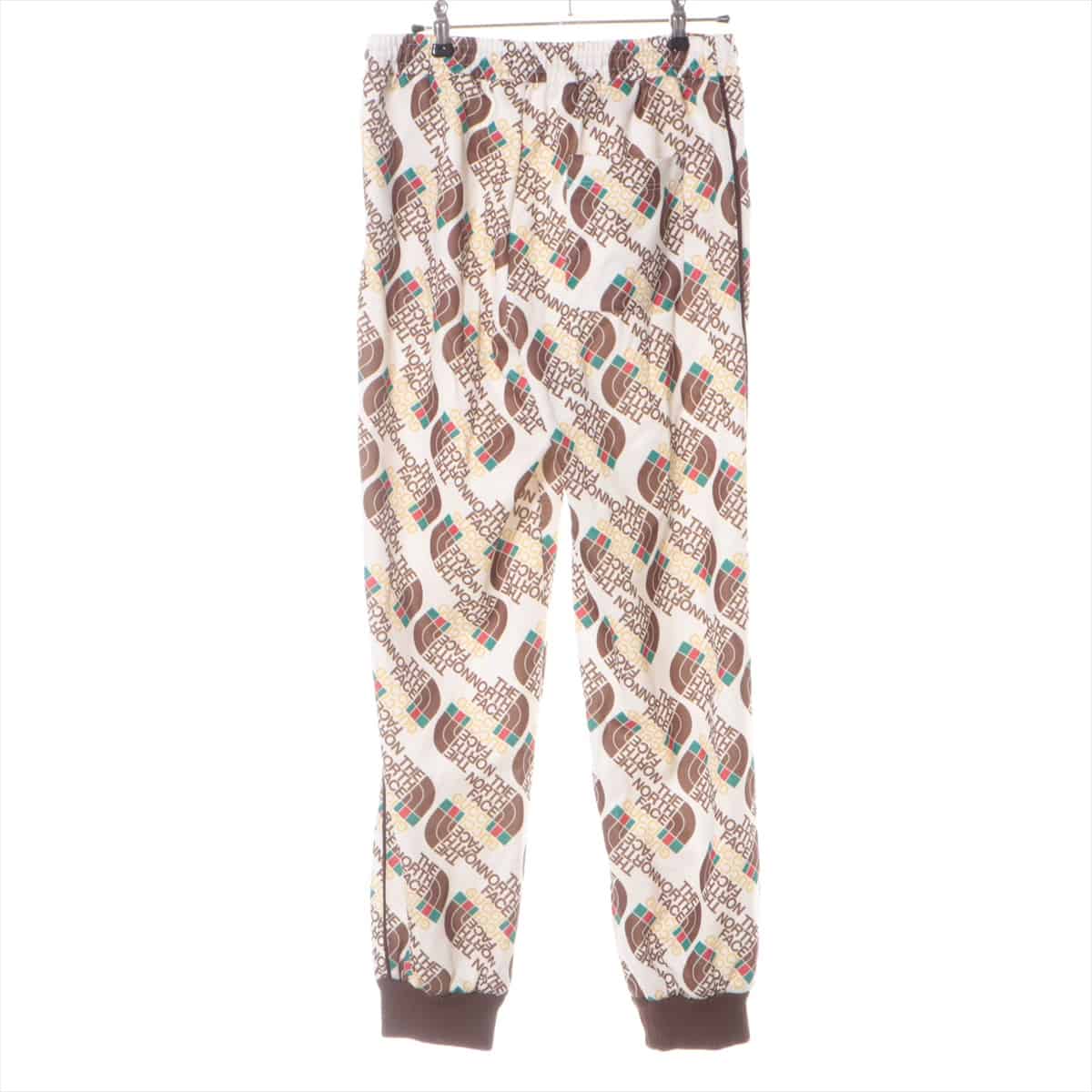 Gucci x North Face 21SS Cotton & polyester Sweatpants XS Men's Ivory  651331 web stripe