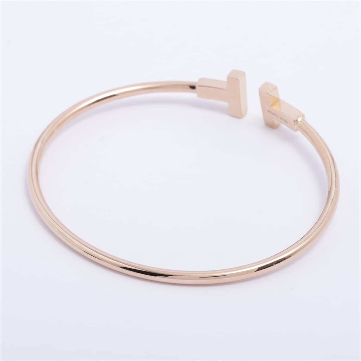 Tiffany T Wire Bracelet 750(PG) 8.7g