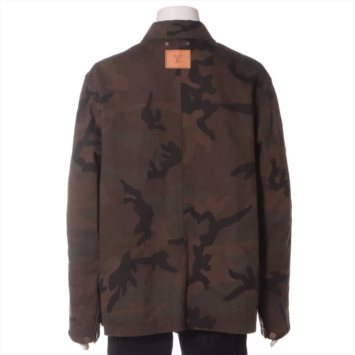 Louis Vuitton × Supreme Cotton Denim jacket 52 Men's Camouflage