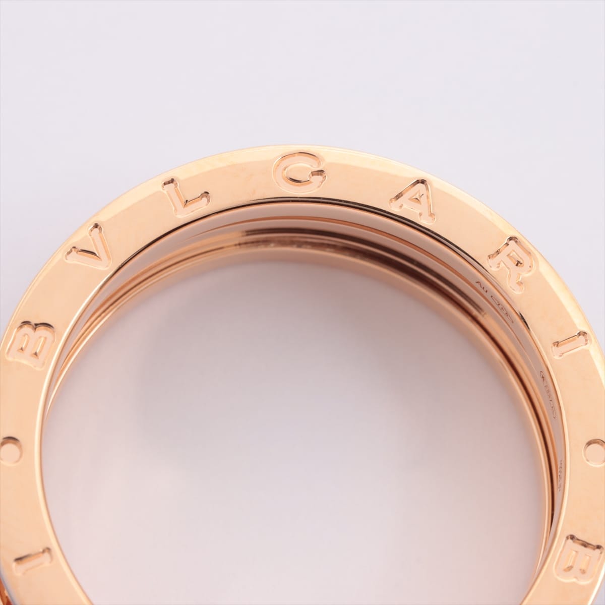 Bvlgari B.Zero 1 Lock rings 750 (PG) × ceramic 12.7g 66
