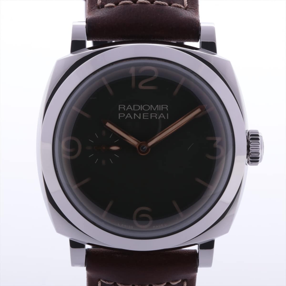 Panerai Radiomir PAM00995 SS & leather AT Green-Face
