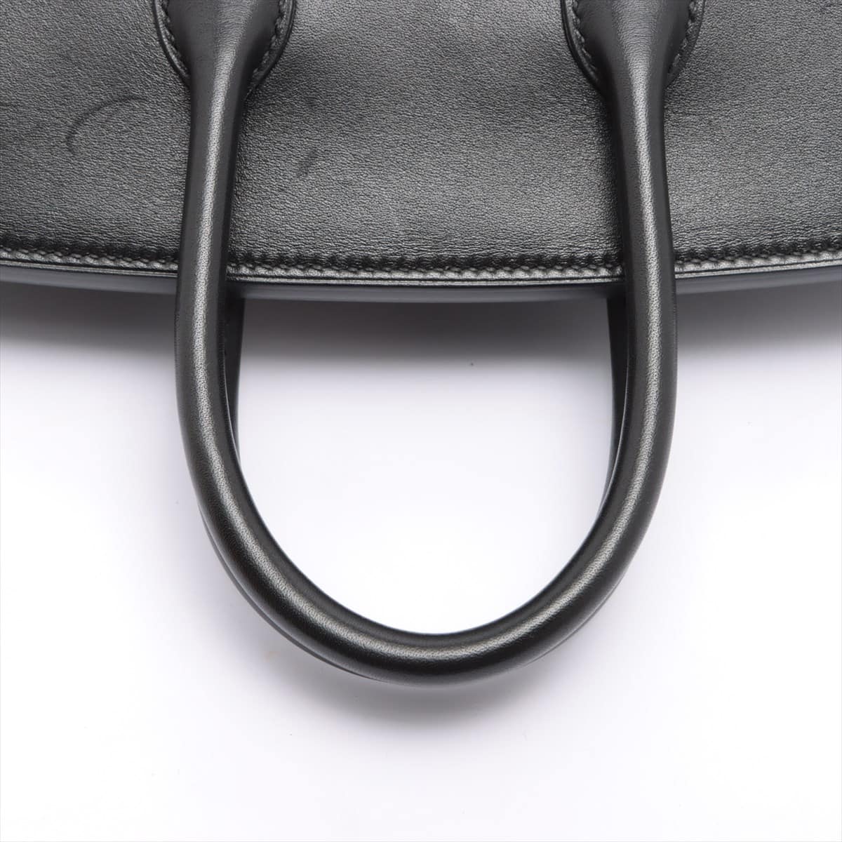 Hermès Birkin 25 Veau Tadelakt Black Silver Metal fittings D: 2019