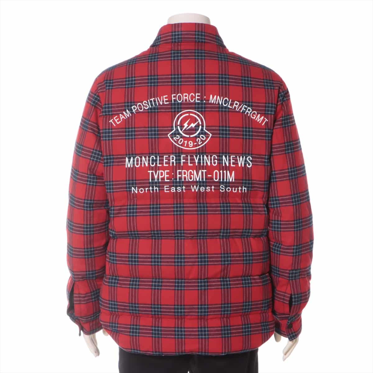 Moncler Genius Fragment 19-year Cotton Down jacket 2 Men's Red  MORANT HIROSHI FUJIWARA