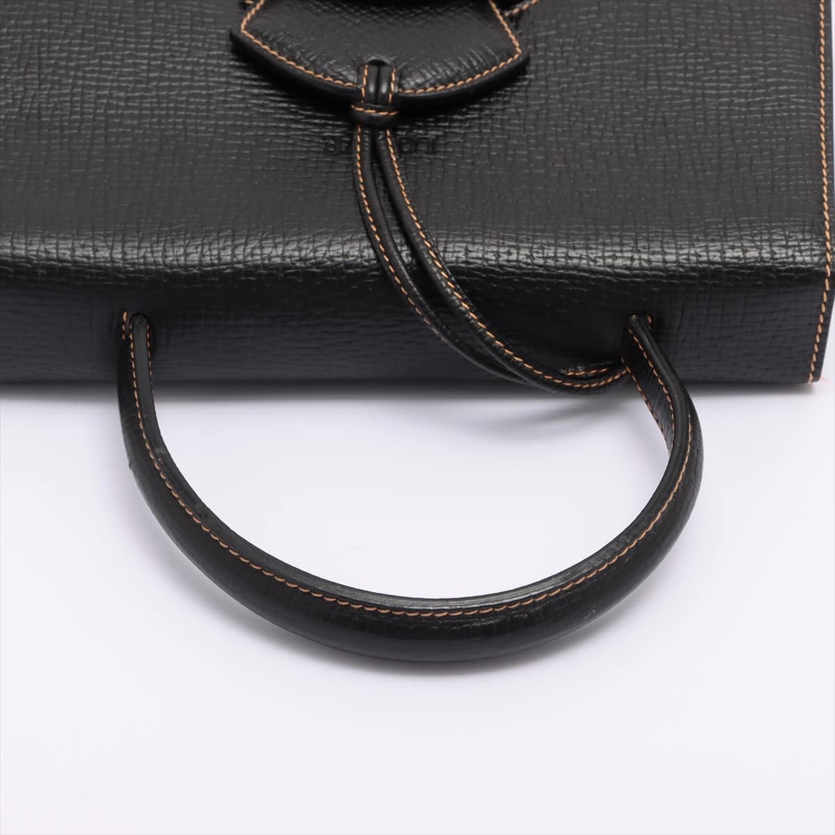 Loewe Barcelona Leather 2way handbag Black