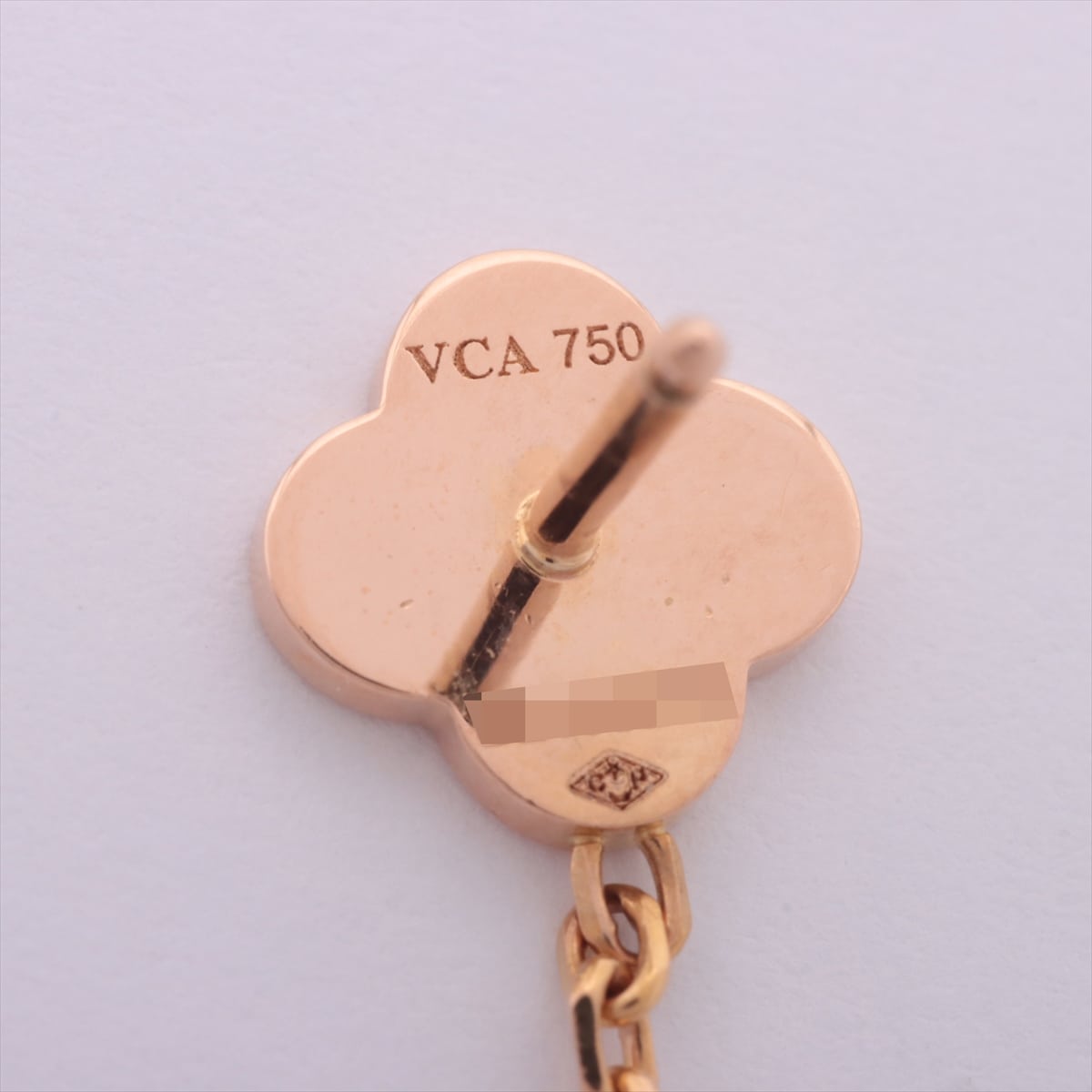 Van Cleef & Arpels Byzantine Alhambra Piercing jewelry 750(YG×PG) 5.4g