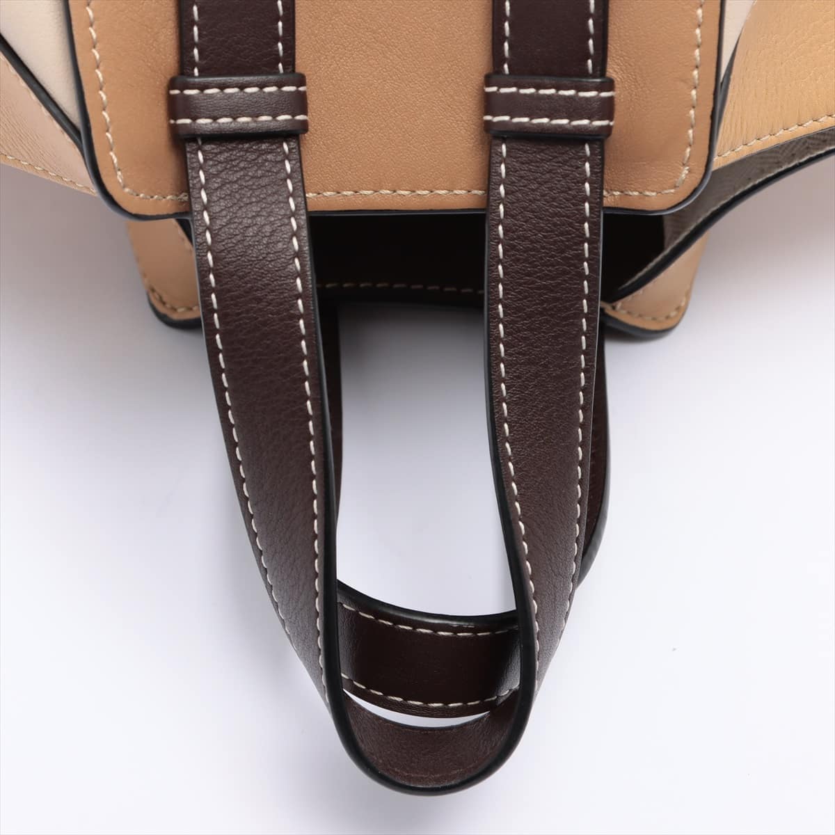 Loewe Hammock small Leather 2way shoulder bag Beige