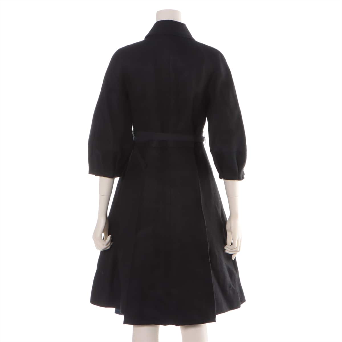 Gucci 07 Linen Dress 36 Ladies' Black  193483