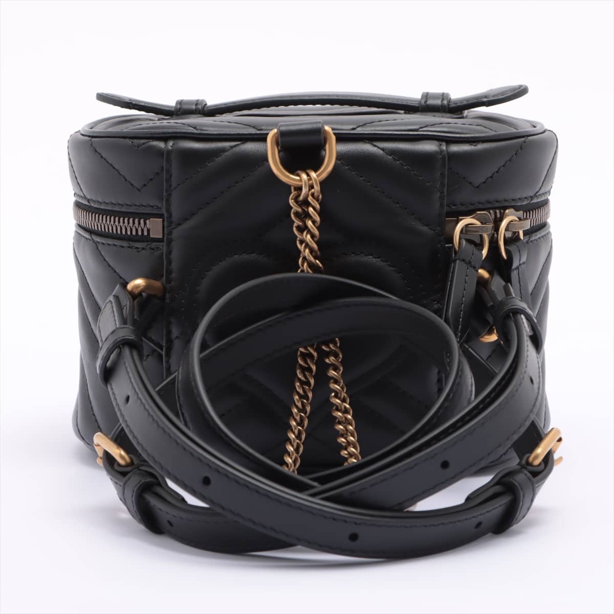 Gucci GG Marmont Leather Backpack Black 598594