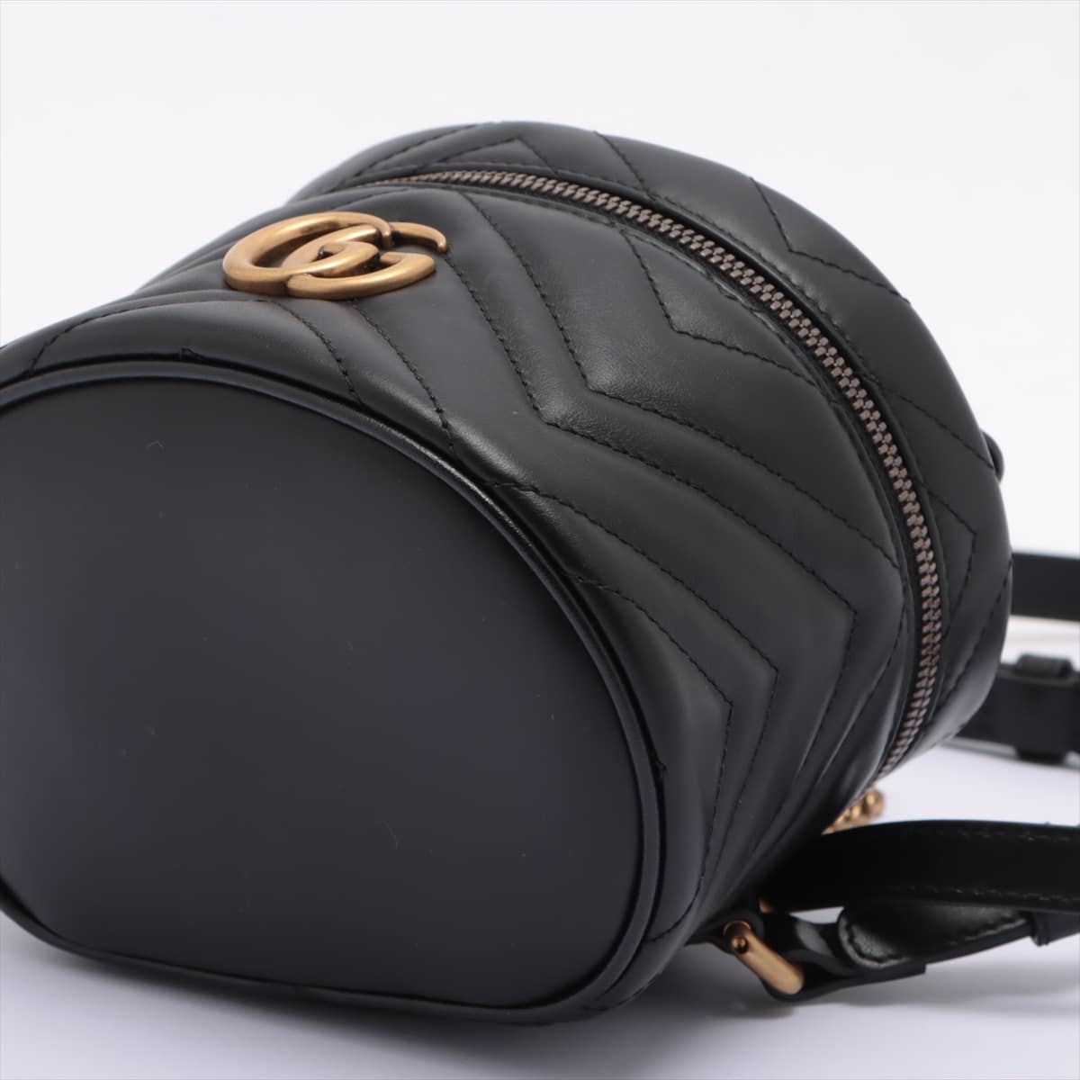 Gucci GG Marmont Leather Backpack Black 598594