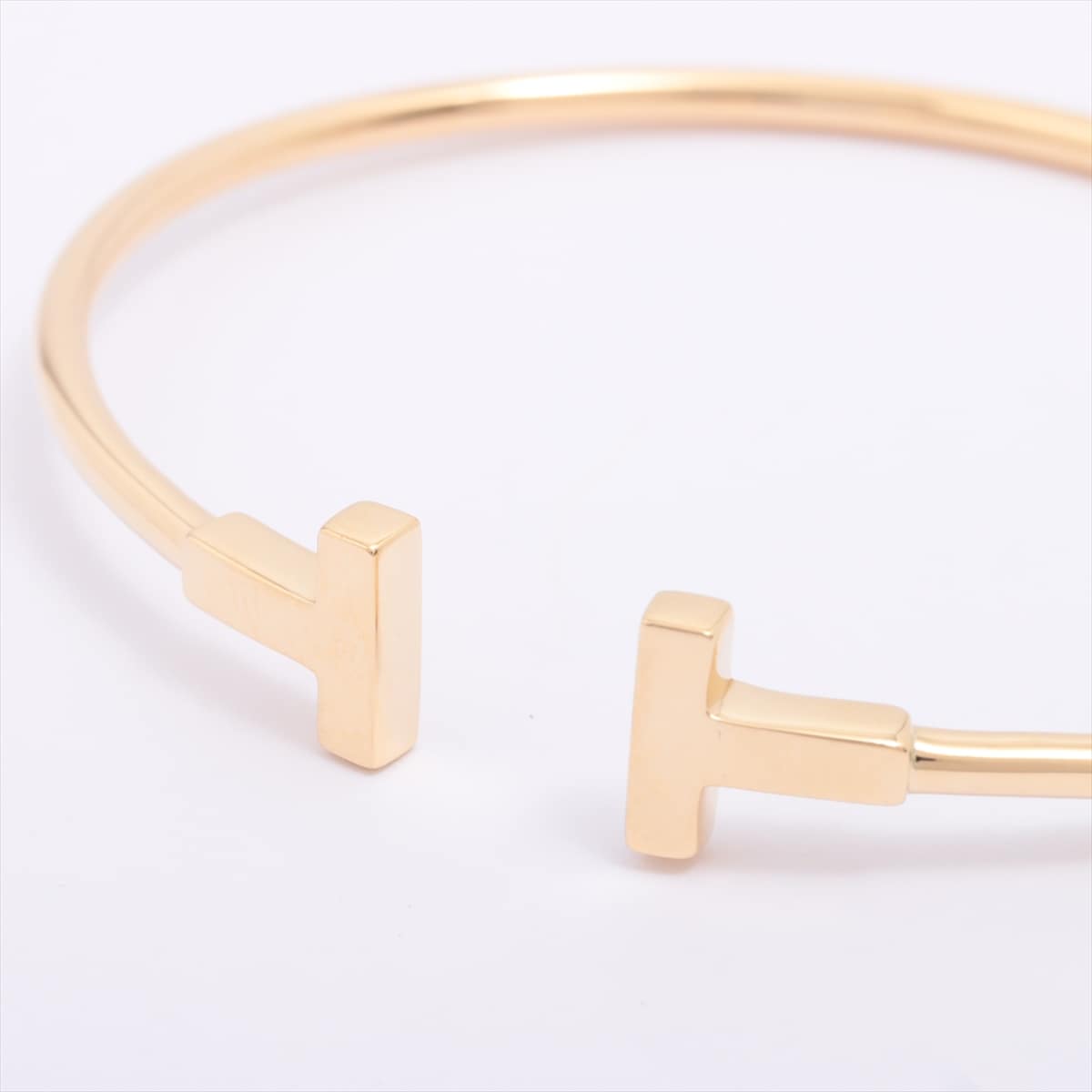 Tiffany T Wire Bracelet 750(YG) 8.5g