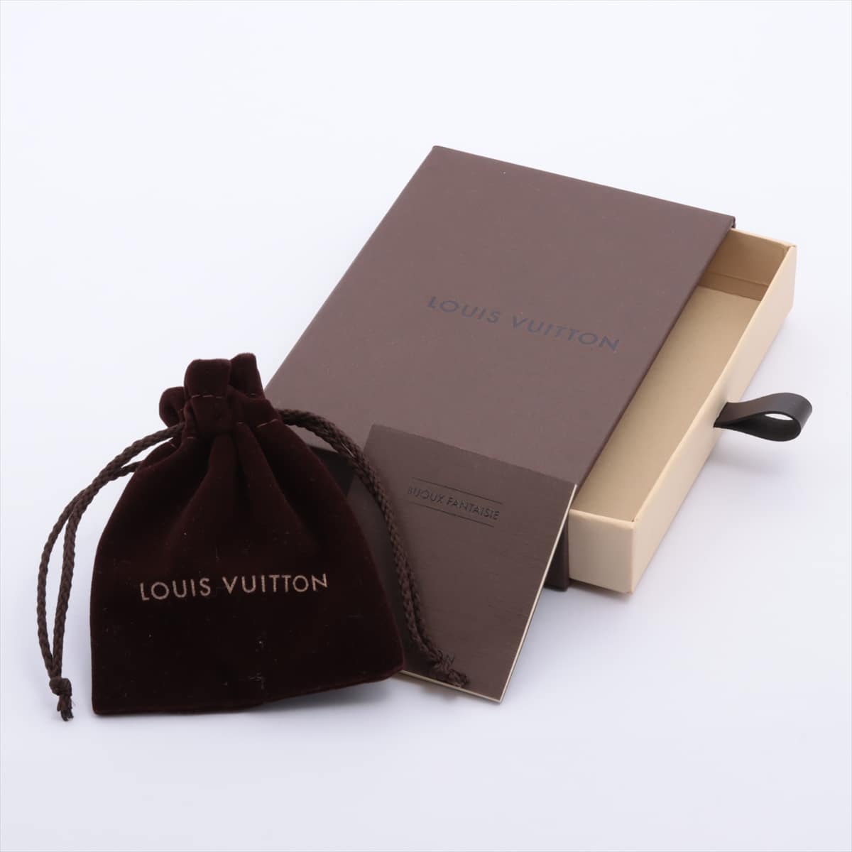 Louis Vuitton M65370 Boucle d'Oreille Sweet Monogram Piercing jewelry (for both ears) GP×Enamel Gold