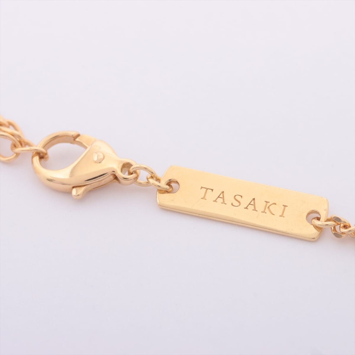 TASAKI Refined Rebellion horns Pearl Necklace 750(YG) 17.0g about 8.0mm
