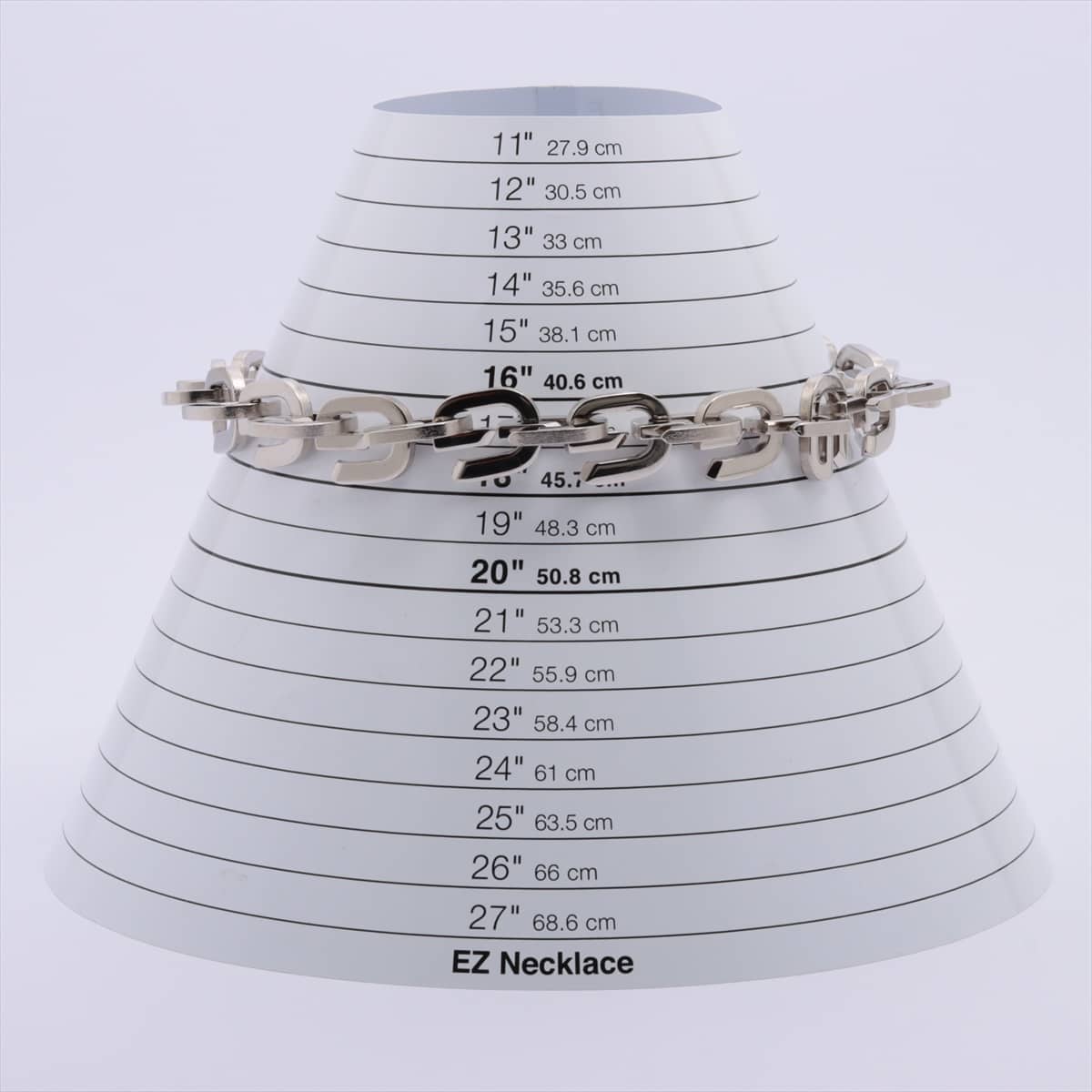 Givenchy Padlock Chain Necklace metal Silver