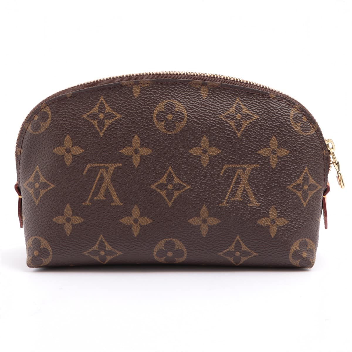 Louis Vuitton Monogram Pochette Cosmetic M47515 Nume leather stains