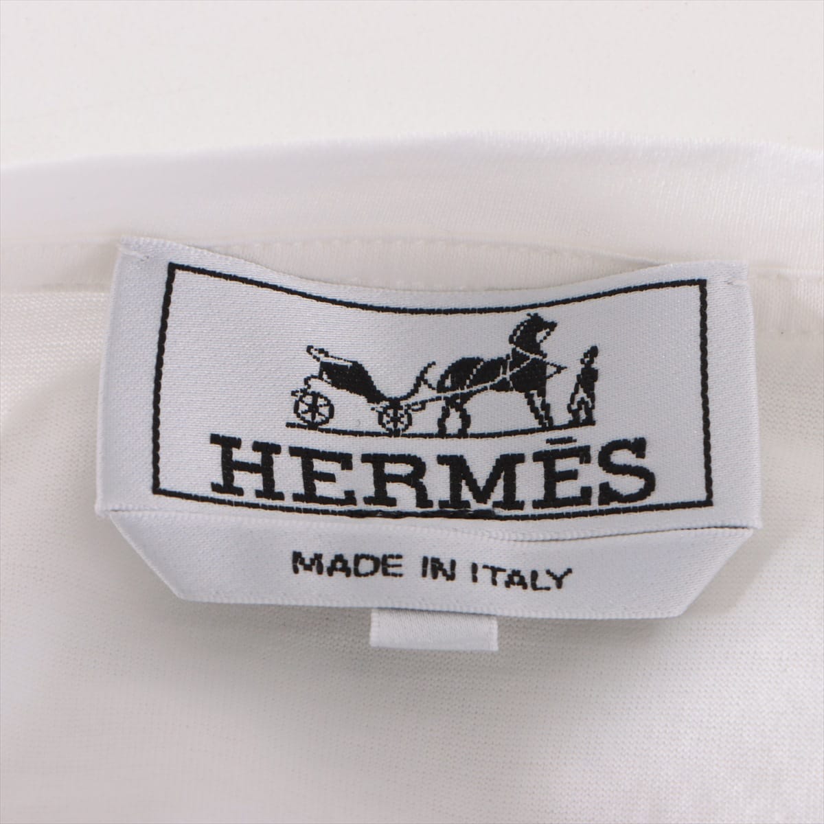 Hermès Odyssey 20SS Cotton T-shirt M Men's White